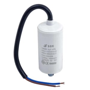 SOK KONDENZÁTOR 4 μF kábeles CBB60