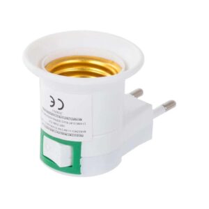 Vivalux (EKE E27 004418)Izzó adapter, kapcsoló 230v e27