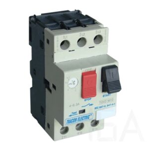 TRACON TGV2-04 Tracon Kézi működtetésű motorvédő kapcsoló, 0,4-0,63A, 0,18kW,