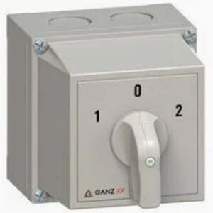 GANZ Terhelés 1-0-2 átkapcsoló 3P 20A tokozott KKM0-20-6006