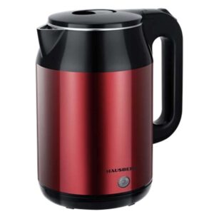 Hausberg HB-3623RS 2,2L-es vörös dupla falú acél vízforraló