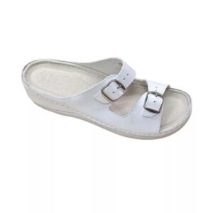 Bio comfort EVA 2 Csatos női papucs fehér  40-es