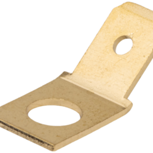 Csavaros rögzítésű szigeteletlen csatlakozó csap, sárgaréz