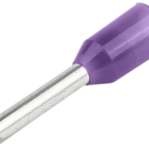 Szigetelt (PA6.6) érvéghüvely, ónozott elektrolitréz, lila