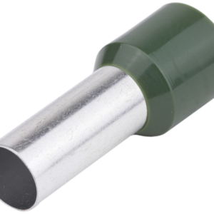 Szigetelt (PA6.6) érvéghüvely, ónozott elektrolitréz, oliva