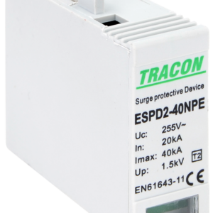 T2 AC típusú túlfeszültség levezető betét 40 NPE
