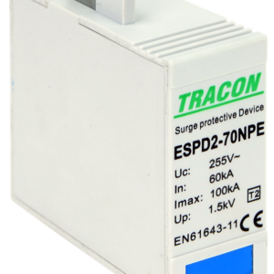 T2 AC típusú túlfeszültség levezető betét 70 NPE