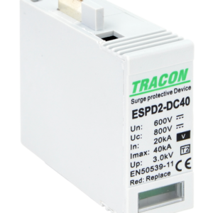 T2 DC típusú V túlfeszültség levezető betét 600V