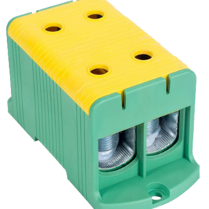 Főáramköri leágazó kapocs, felületre szerelhető, zöld/sárga