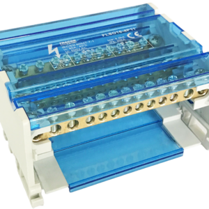 Moduláris elosztóblokk nyitható fedéllel