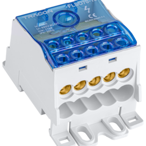 Fővezetéki leágazó sorkapocs nyitható fedéllel