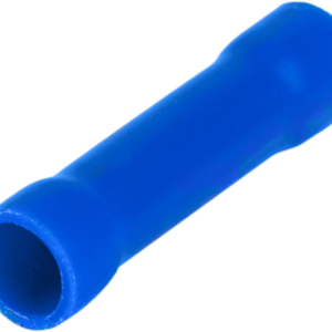 Szigetelt toldóhüvely, ónozott elektrolitréz, kék