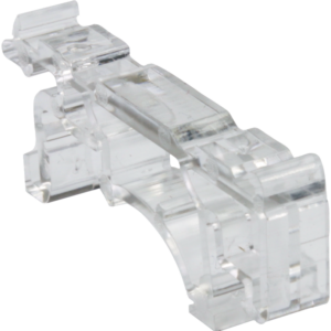 Adapter nyitható vezetékösszekötőhöz, sínre szerelhető