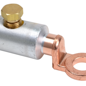 Szakadófejes csavaros réz-alumínium szemes csősaru