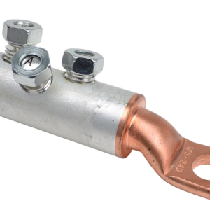 Szakadófejes csavaros réz-alumínium szemes csősaru