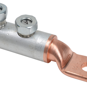 Szakadófejes csavaros réz-alumínium szemes csősaru