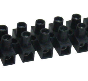 Flexibilis sorozatkapocs, H profil, 12 tag, fekete