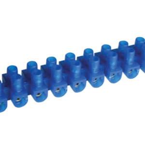 Flexibilis sorozatkapocs, U profil, 12 tag, kék