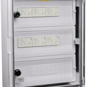 Túlfeszültség-védelmi doboz fotovoltaikus rendszerekhez