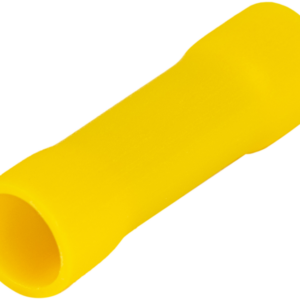 Szigetelt toldóhüvely, ónozott elektrolitréz, sárga