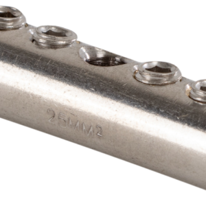 Szigeteletlen toldóhüvely csavarral, ónozott