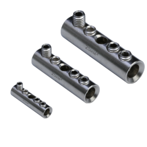 Szigeteletlen toldóhüvely csavarral, ónozott