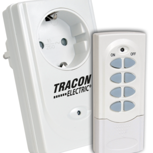 Távkapcsolós csatlakozóaljzat, 1 aljzat, 1 távírányító