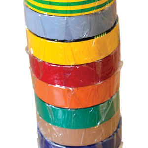 Szigetelőszalag válogatás különböző színekben, 10 db/cs