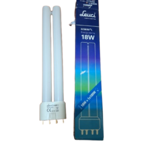 Kompakt fénycső F18BX/840/4P 18W cool white 2G11 Biax L Leuci